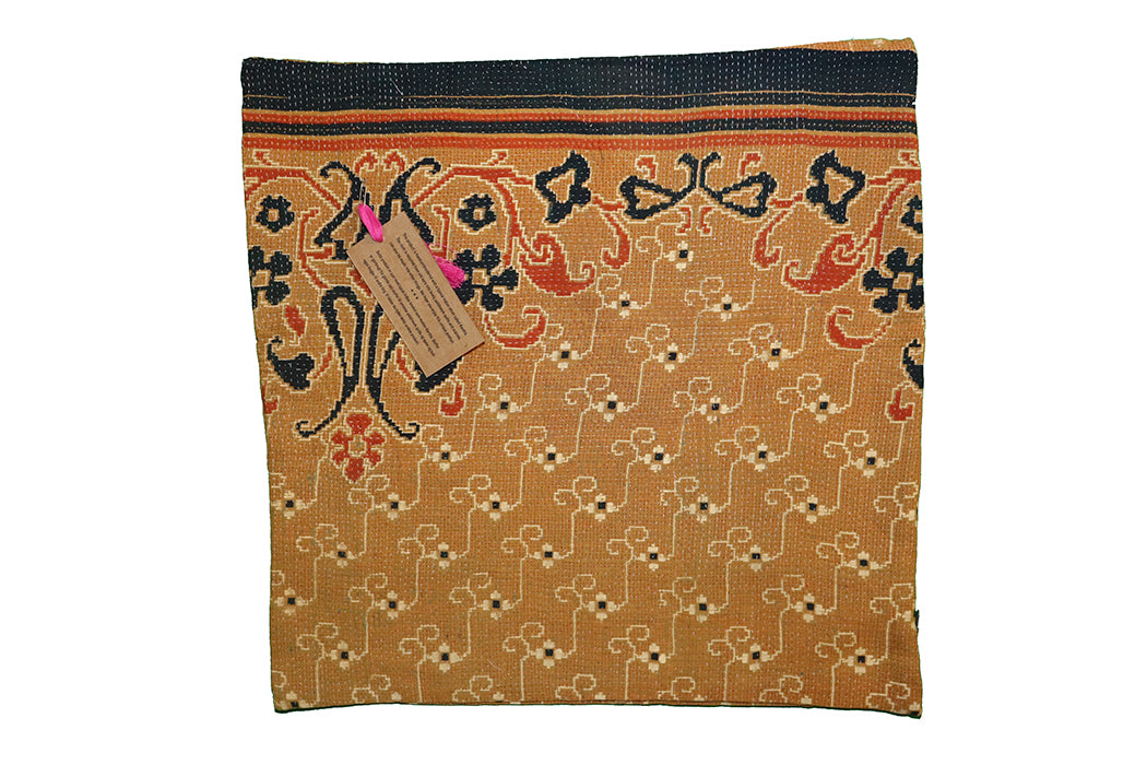 Sari Vintage Kantha Kissen 45*45 cm