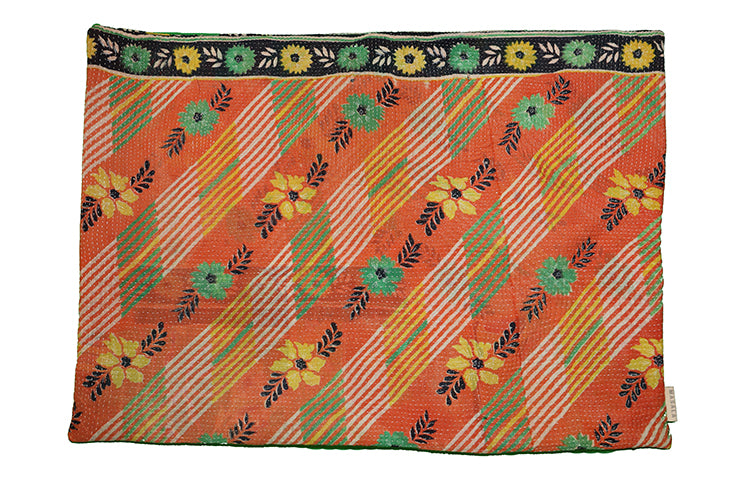 Sari Vintage Kantha Kissen 50*70 cm