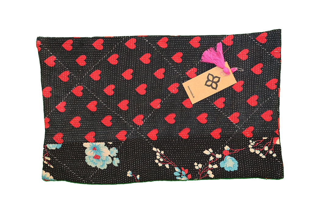 Sari Vintage Kantha Kissen 30*50 cm