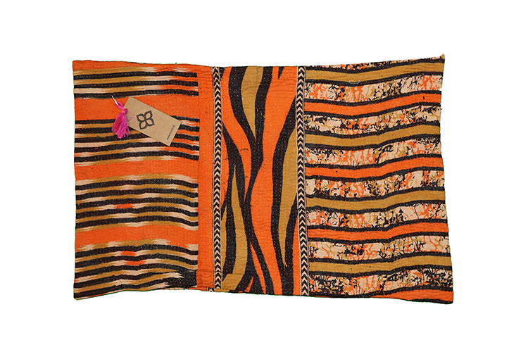 Sari vintage kantha pude 40*60 cm