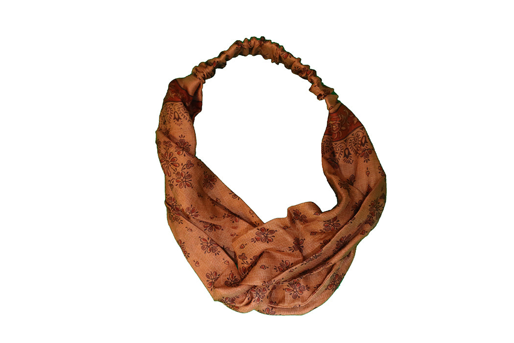 Sari silk hair hand