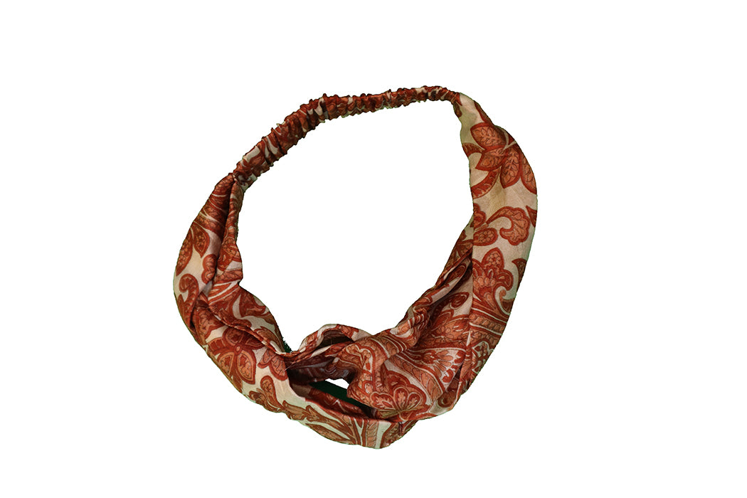 Sari silk hair hand