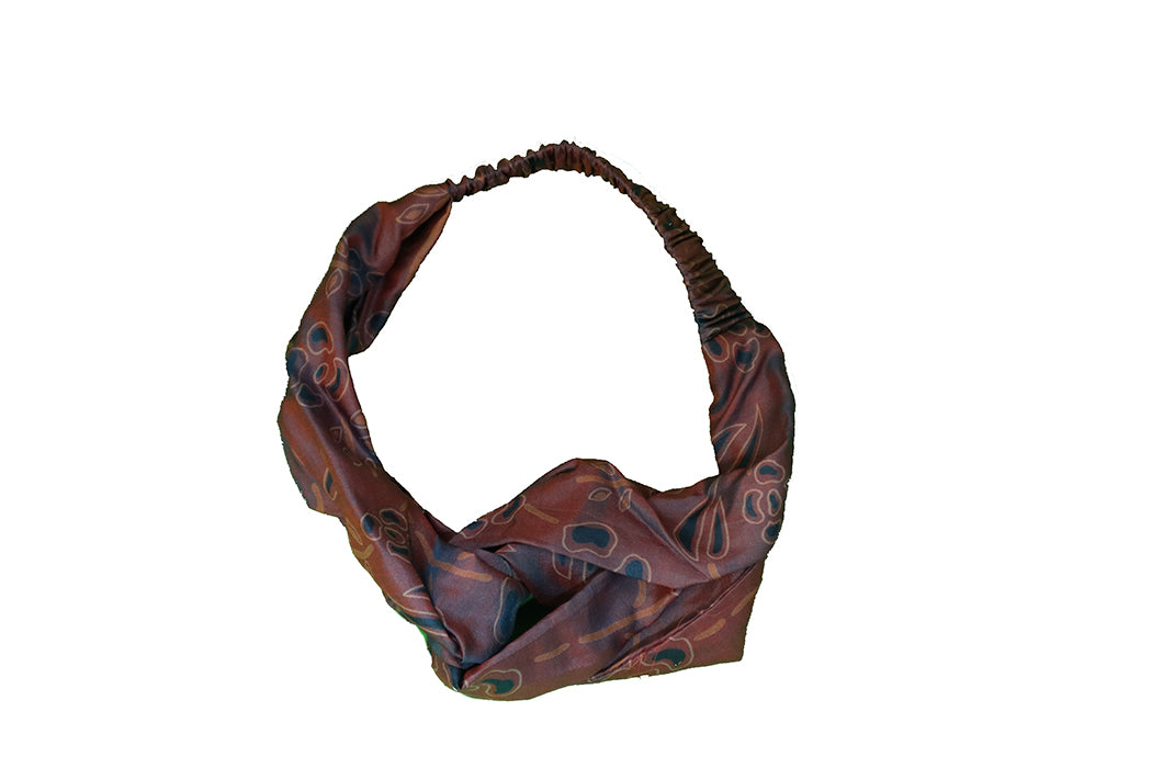 Sari silk hair hand