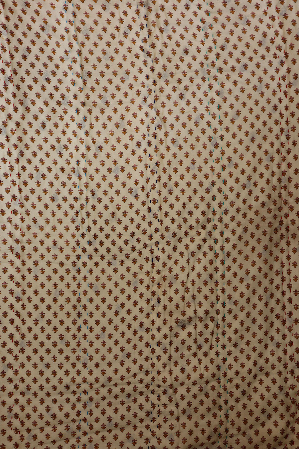 Vintage sari quilt , bomuld 70x100 cm