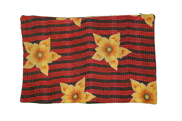 Sari vintage kantha pude 40*60 cm