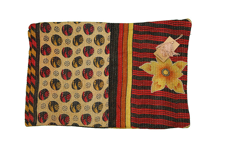 Sari vintage kantha pude 40*60 cm