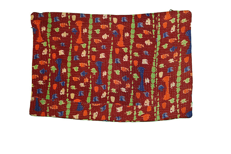 Sari vintage kantha cushion 40*60 cm