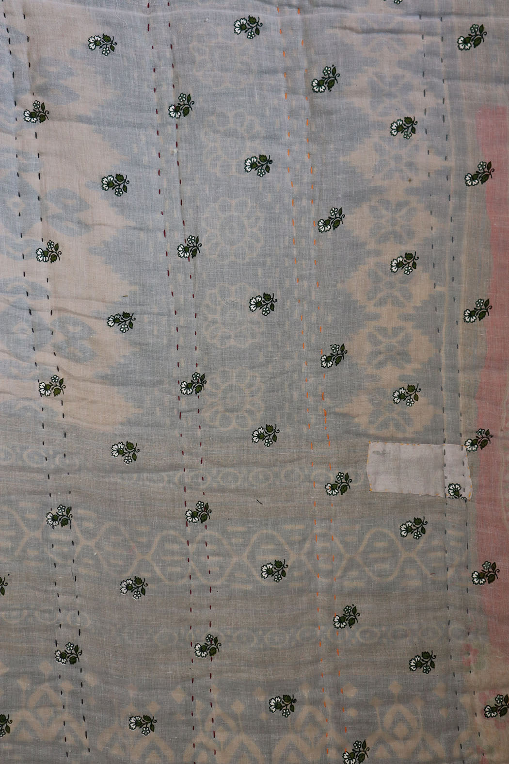 Vintage-Sari-Decke, Baumwolle, 140 x 100 cm