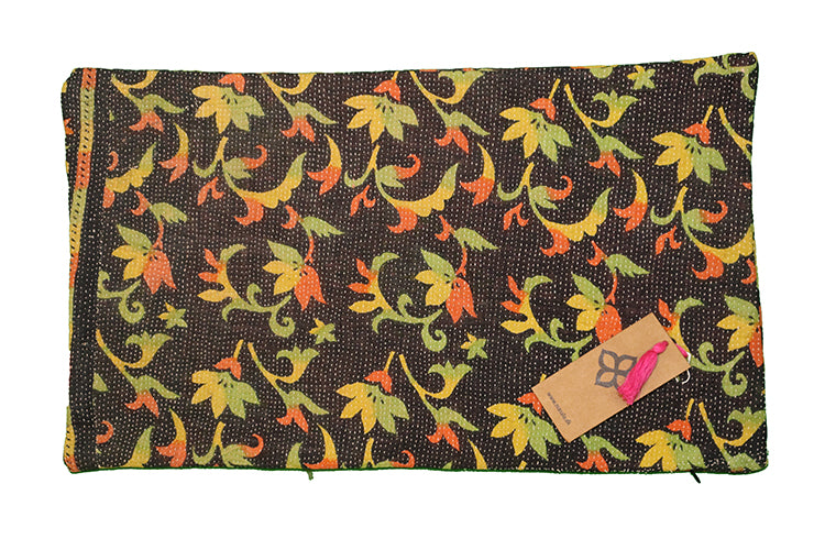 Sari vintage kantha pude 30*50 cm