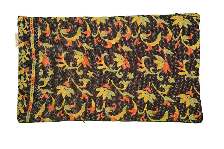 Sari vintage kantha cushion 30*50 cm