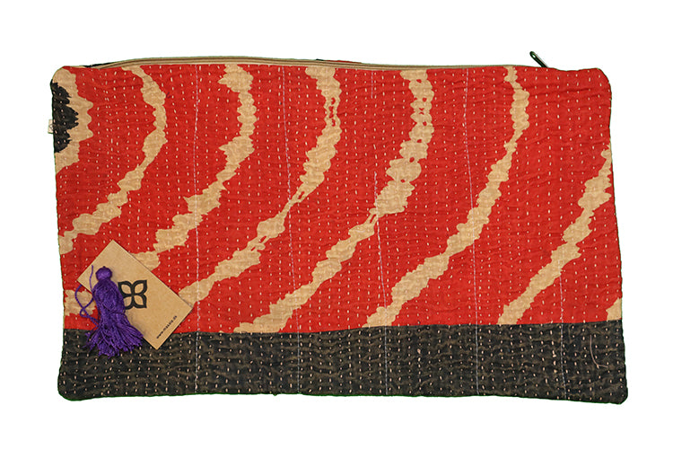 Sari vintage kantha cushion 30*50 cm