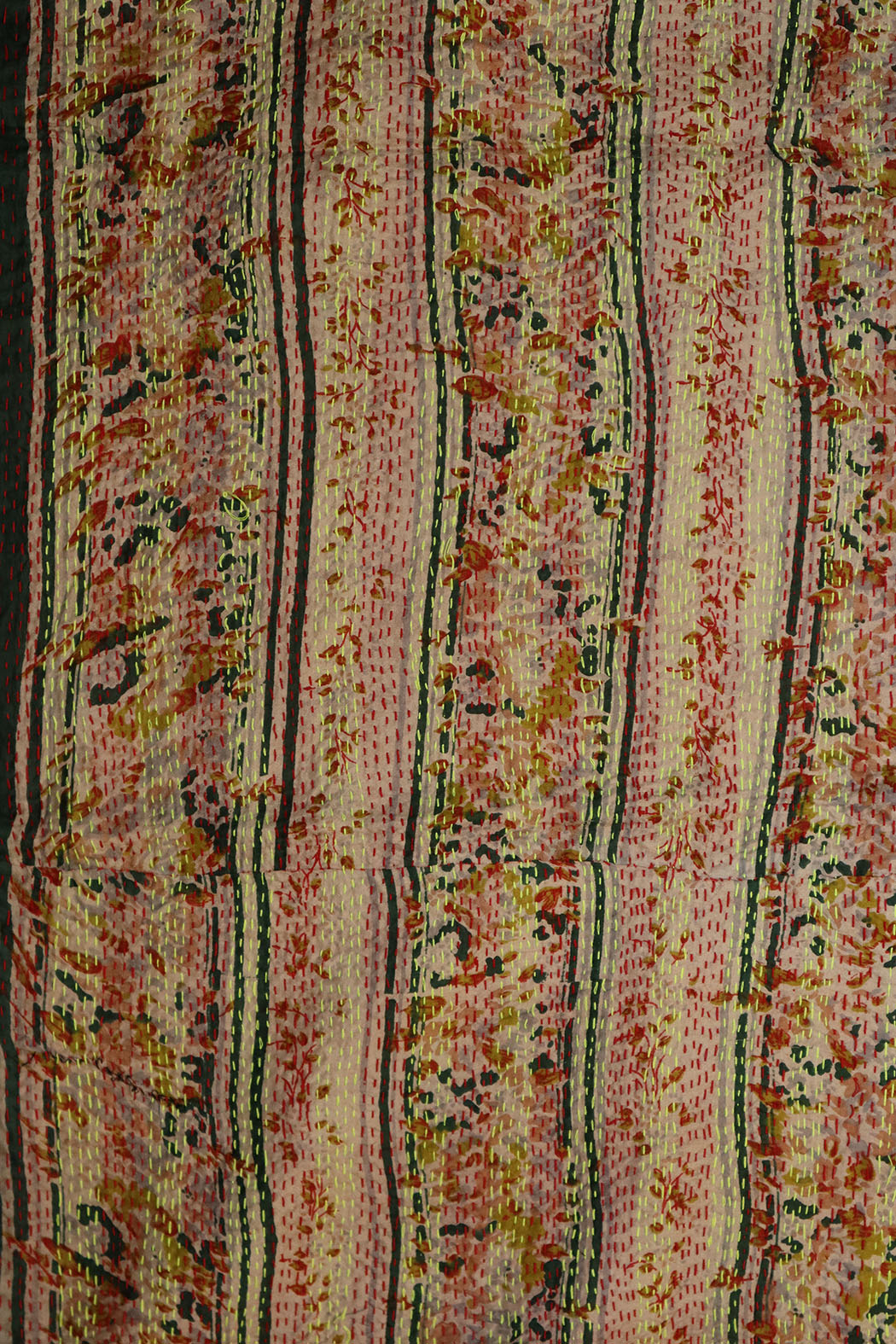 Sari kantha silke tørklæde 40*190 cm