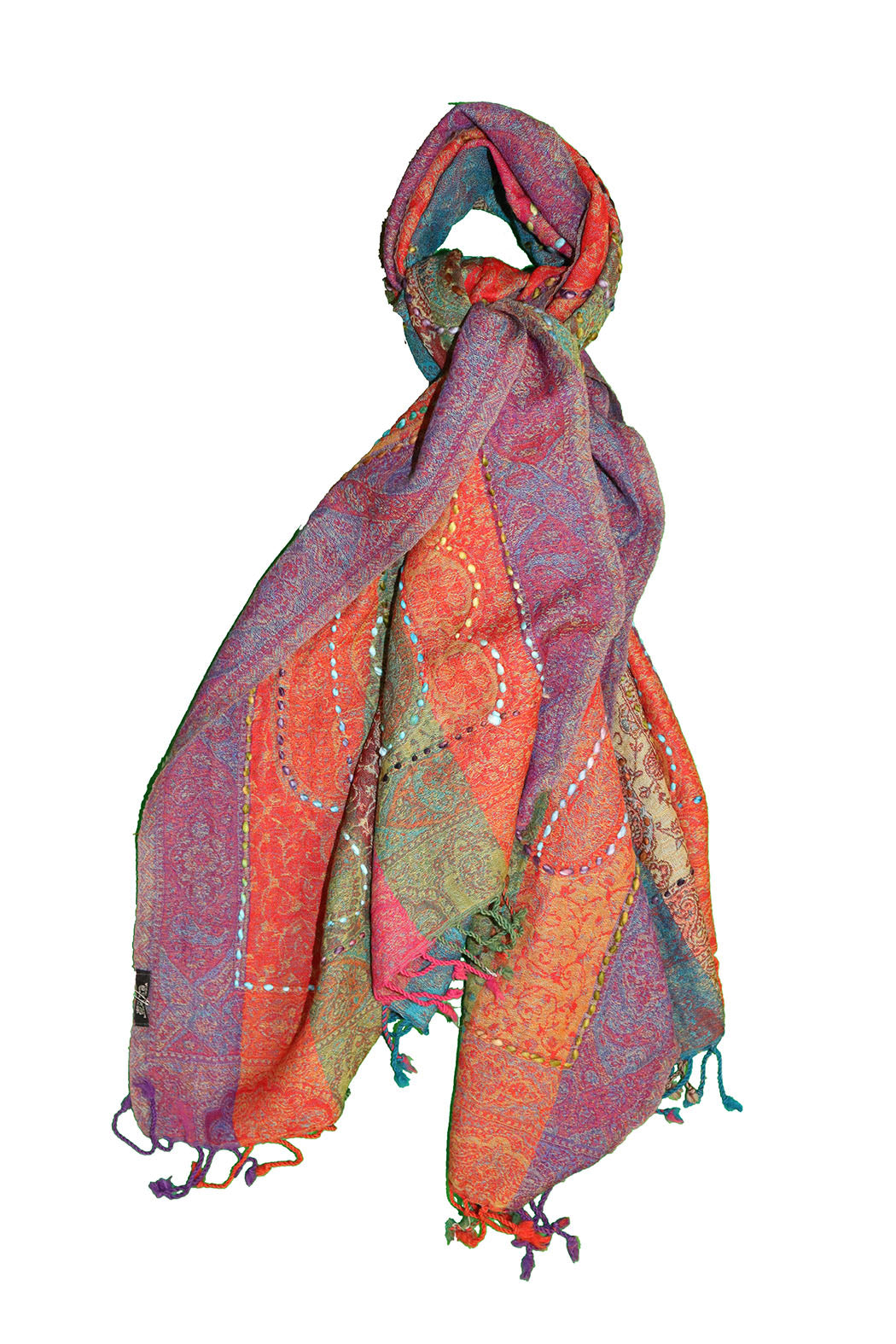 Scarf 70*200 cm, lightly boiled wool