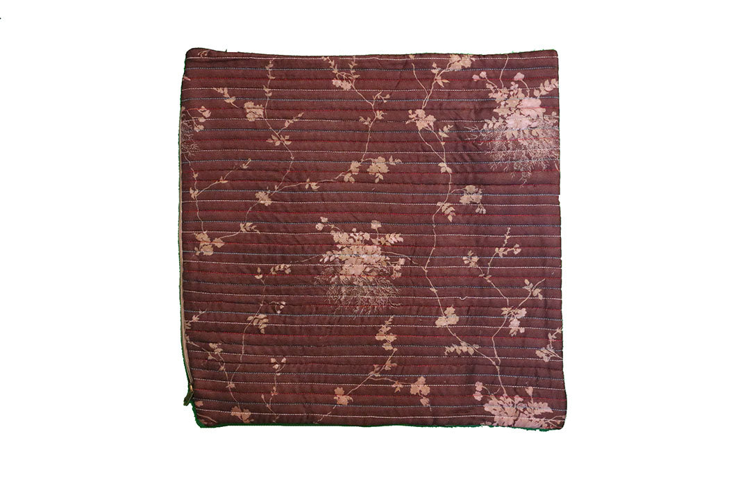 Quilted silke pude 45*45 cm