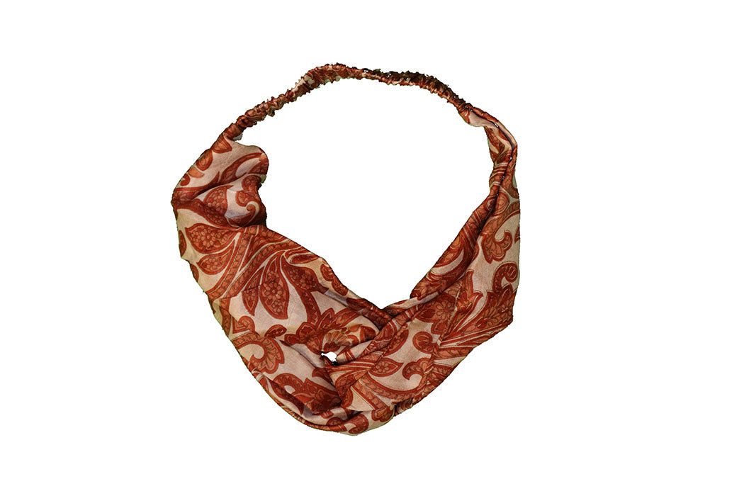 Sari silk hair hand