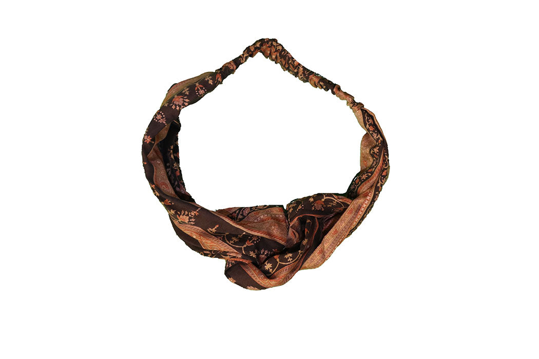 Sari silk hair hand