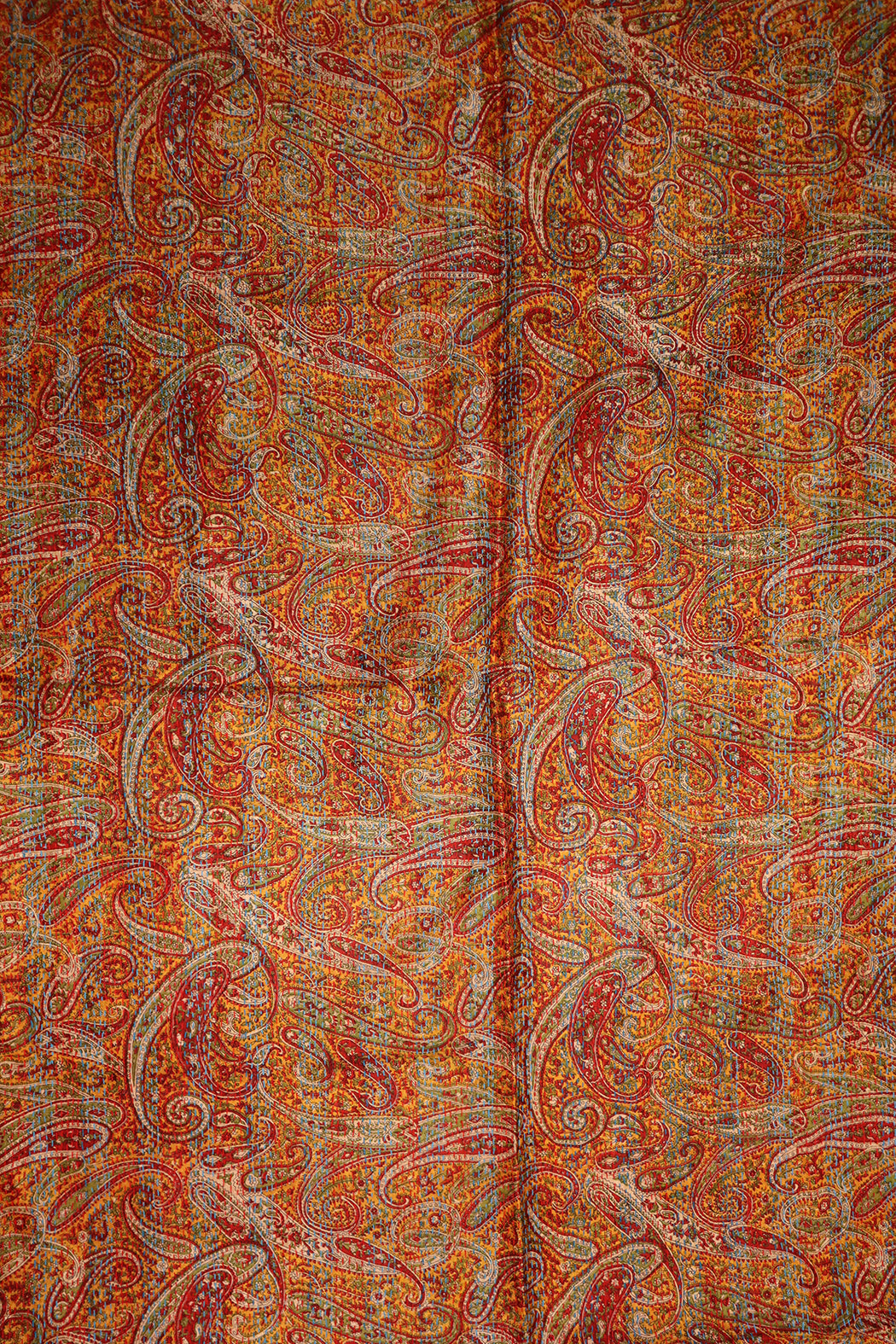 Sari kantha silke tørklæde 85*190 cm