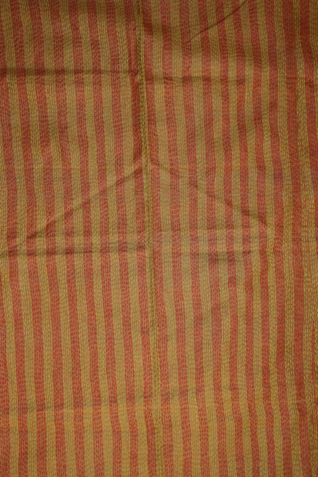 Sari kantha silke tørklæde 85*190 cm