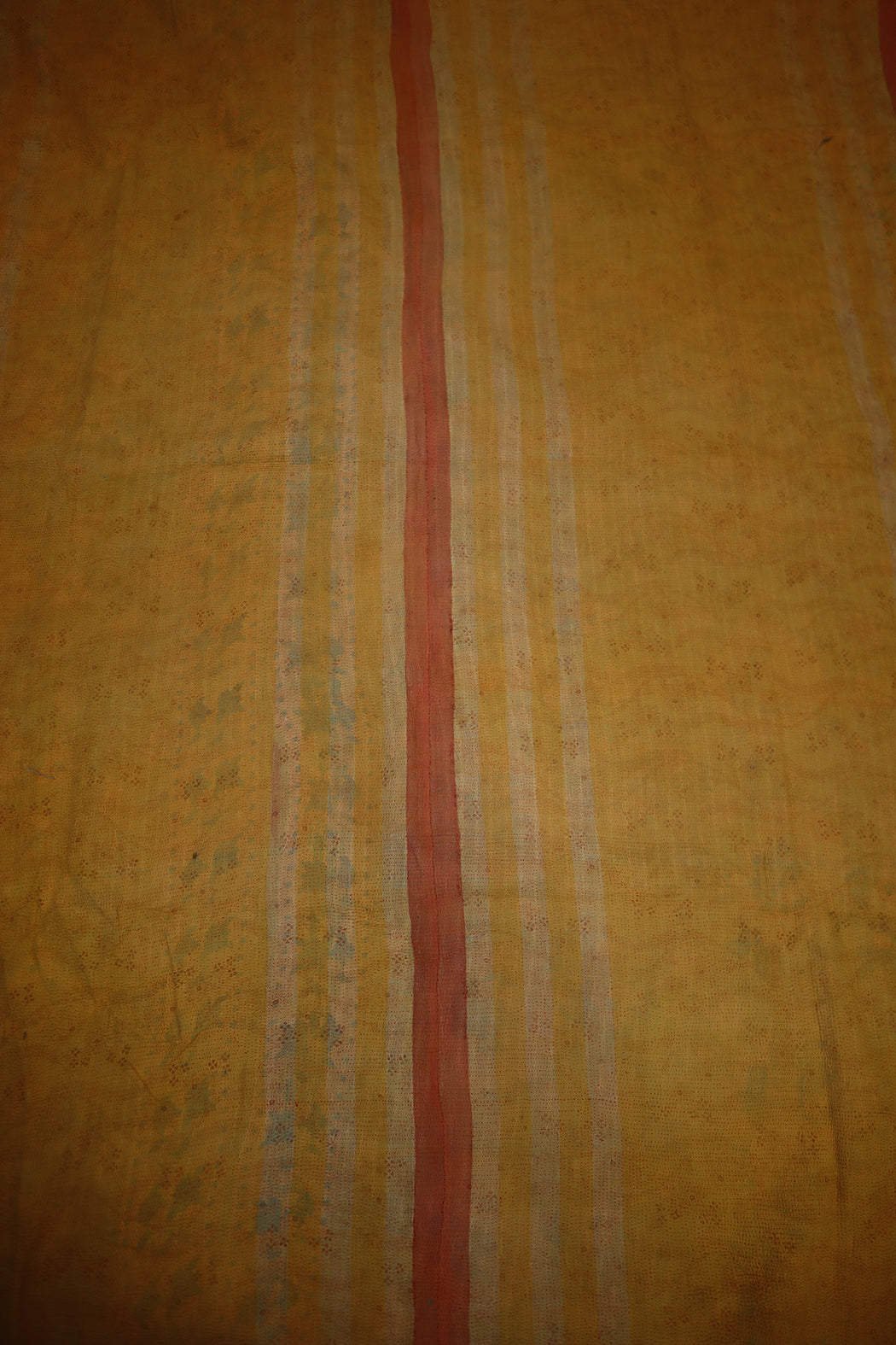 Kantha Vintage Teppich ca. 140x210 cm, Baumwolle