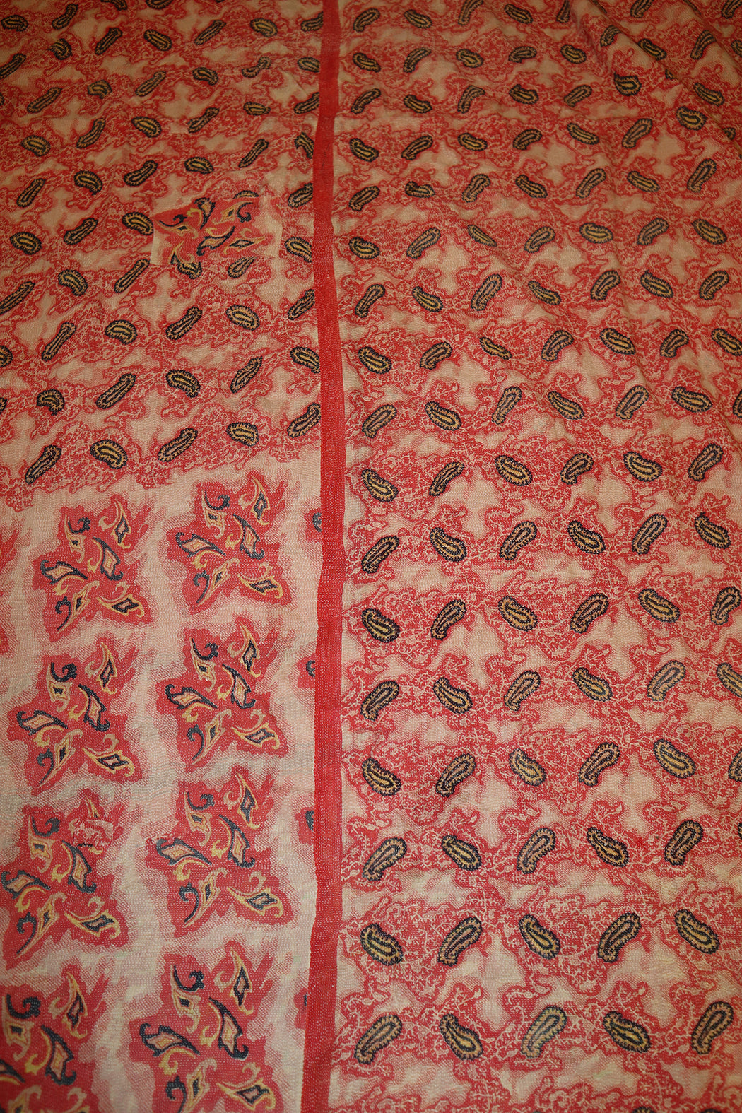 Kantha Vintage Teppich ca. 140x210 cm, Baumwolle