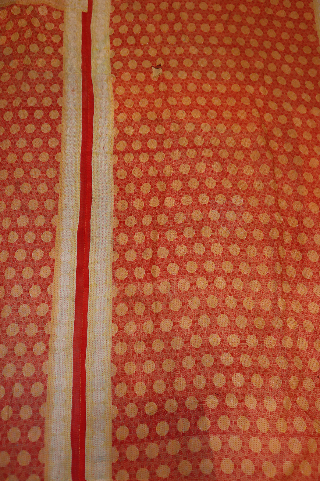 Kantha Vintage Teppich ca. 140x210 cm, Baumwolle