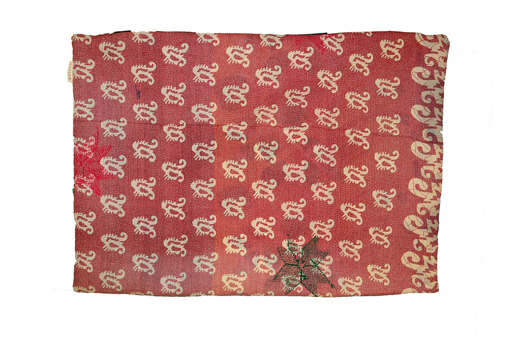Sari Vintage Kantha Kissen 50*70 cm