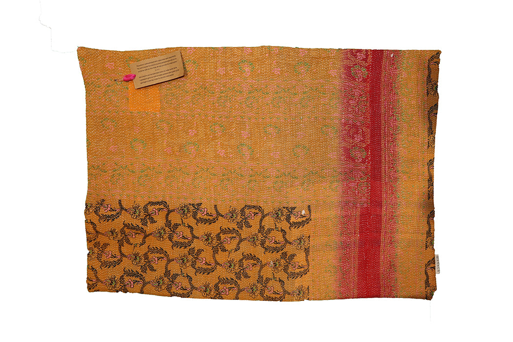 Sari Vintage Kantha Kissen 50*70 cm