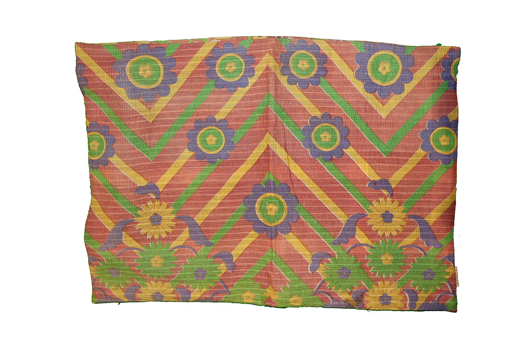 Sari Vintage Kantha Kissen 50*70 cm