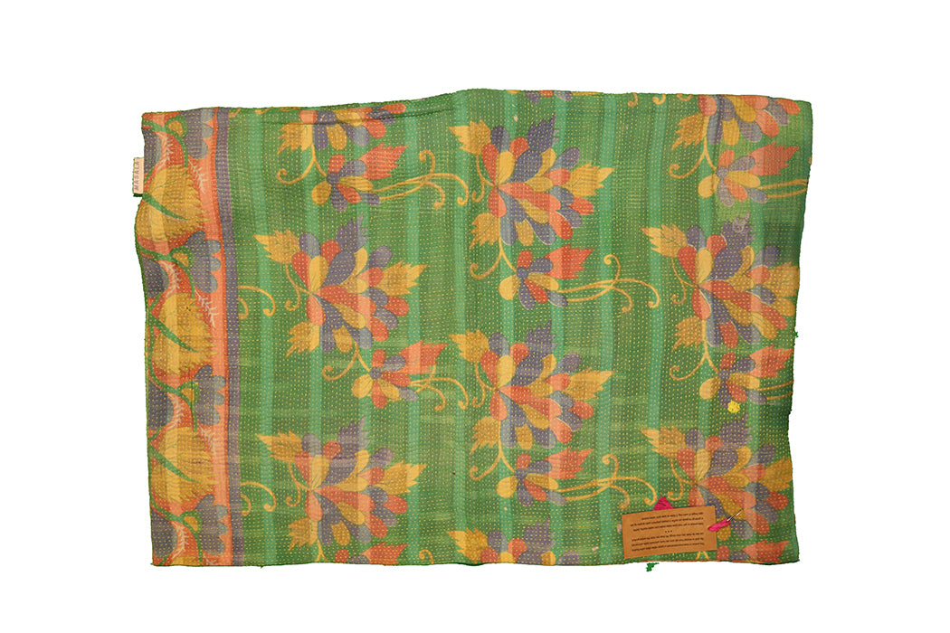 Sari Vintage Kantha Kissen 50*70 cm