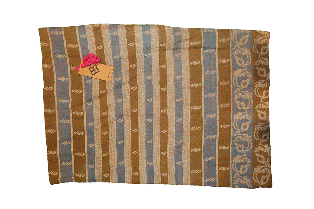 Sari Vintage Kantha Kissen 50*70 cm