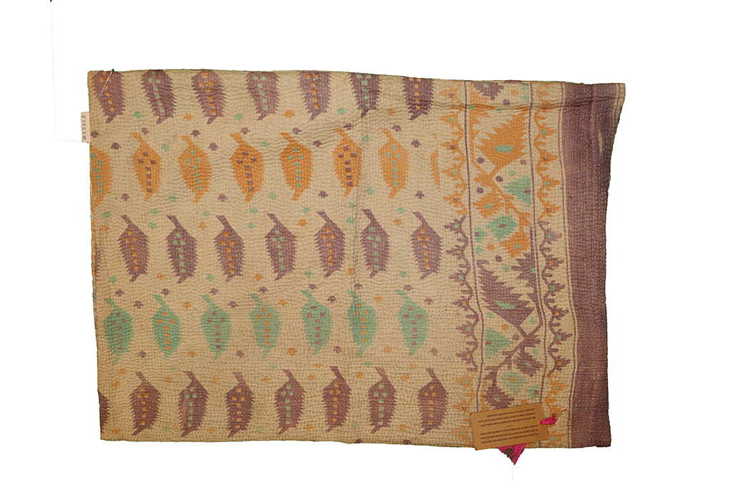 Sari Vintage Kantha Kissen 50*70 cm