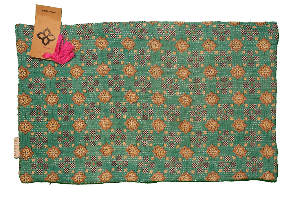 Sari vintage kantha pude 30*50 cm