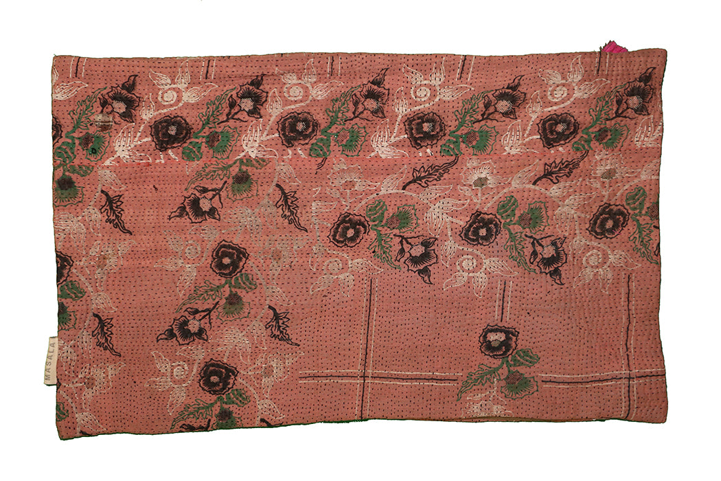 Sari vintage kantha pude 30*50 cm