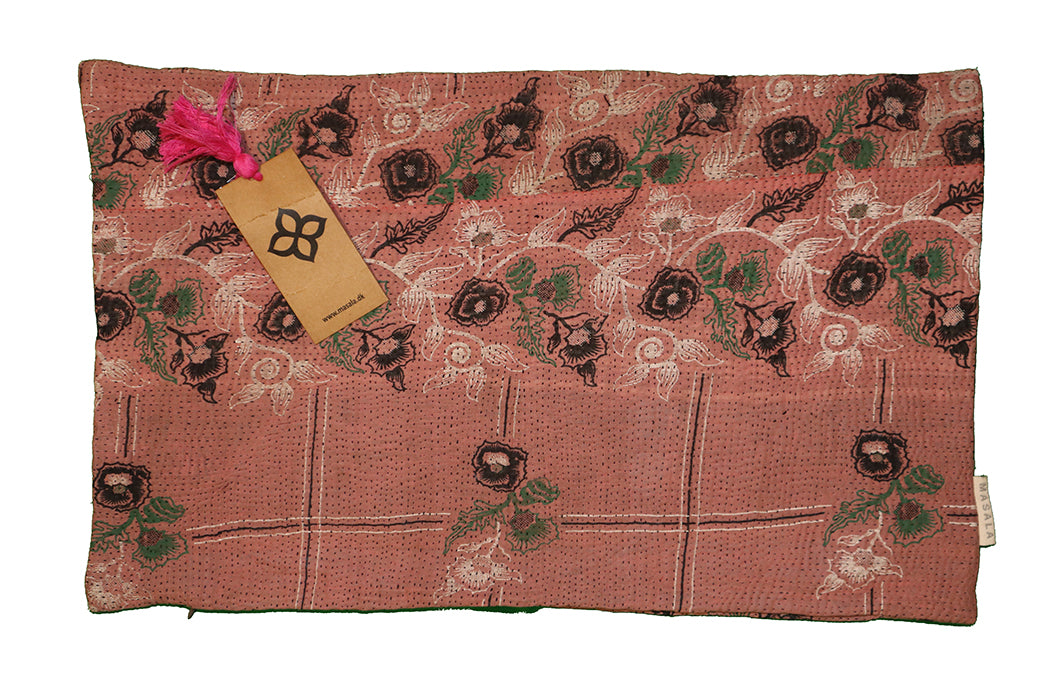 Sari vintage kantha pude 30*50 cm