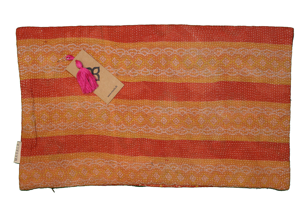 Sari vintage kantha pude 30*50 cm