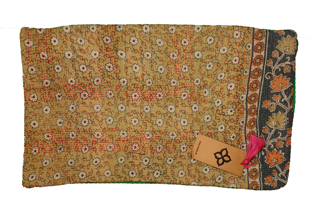 Sari vintage kantha pude 30*50 cm