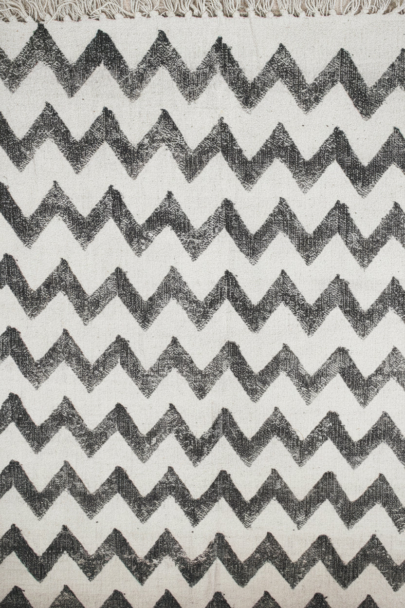 Dhurrie rug 120x180 cm cotton