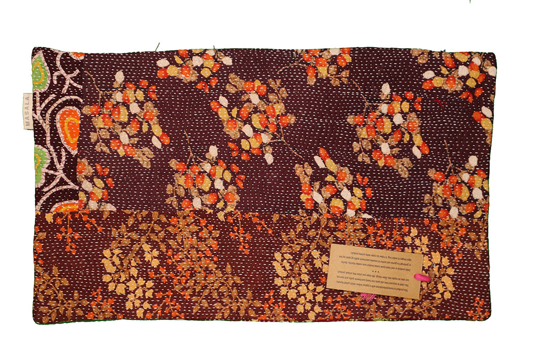 Sari vintage kantha pude 30*50 cm