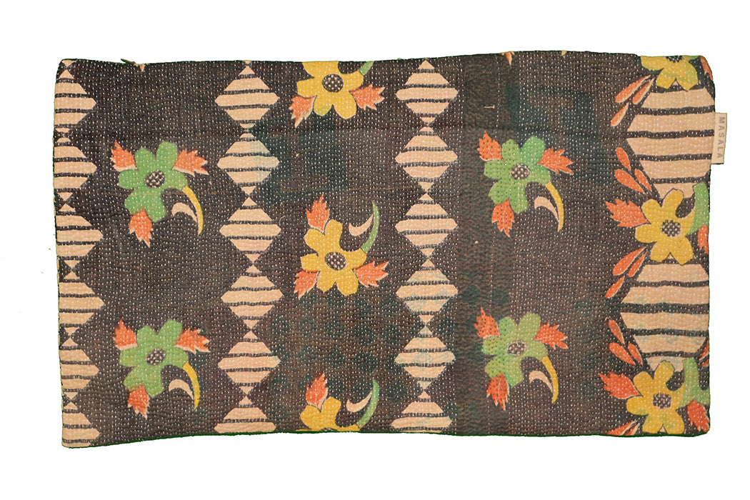 Sari vintage kantha pude 30*50 cm
