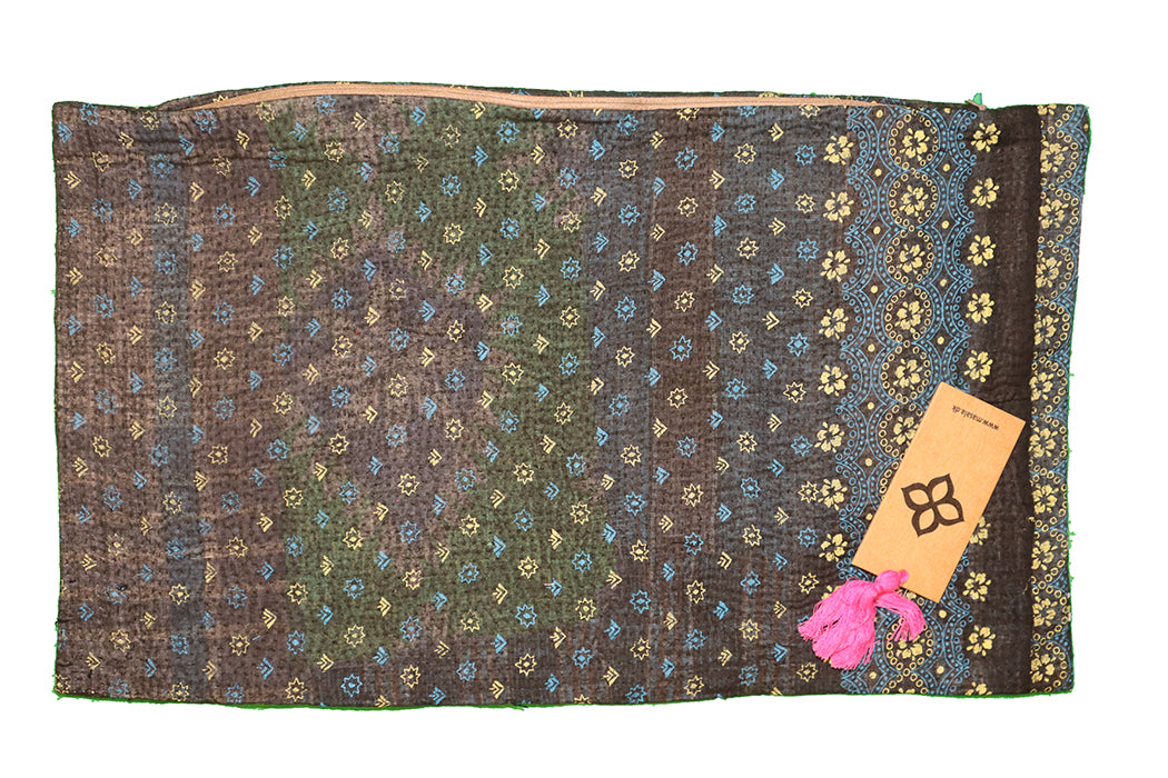 Sari vintage kantha pude 30*50 cm