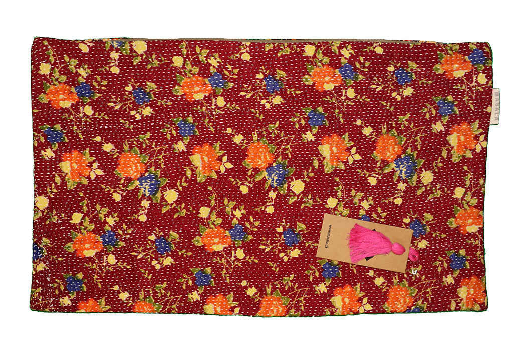 Sari vintage kantha pude 30*50 cm