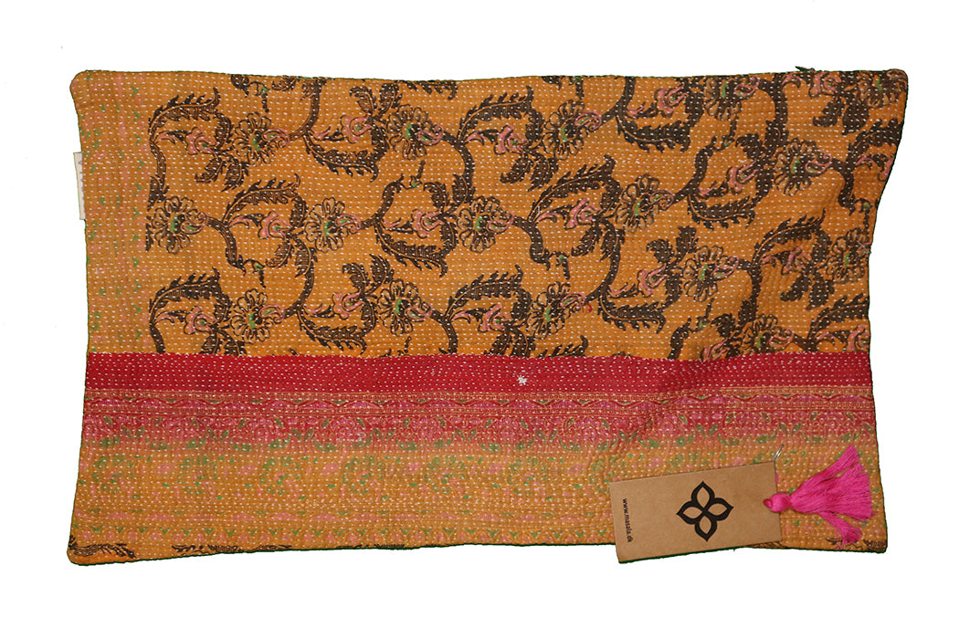 Sari vintage kantha pude 30*50 cm