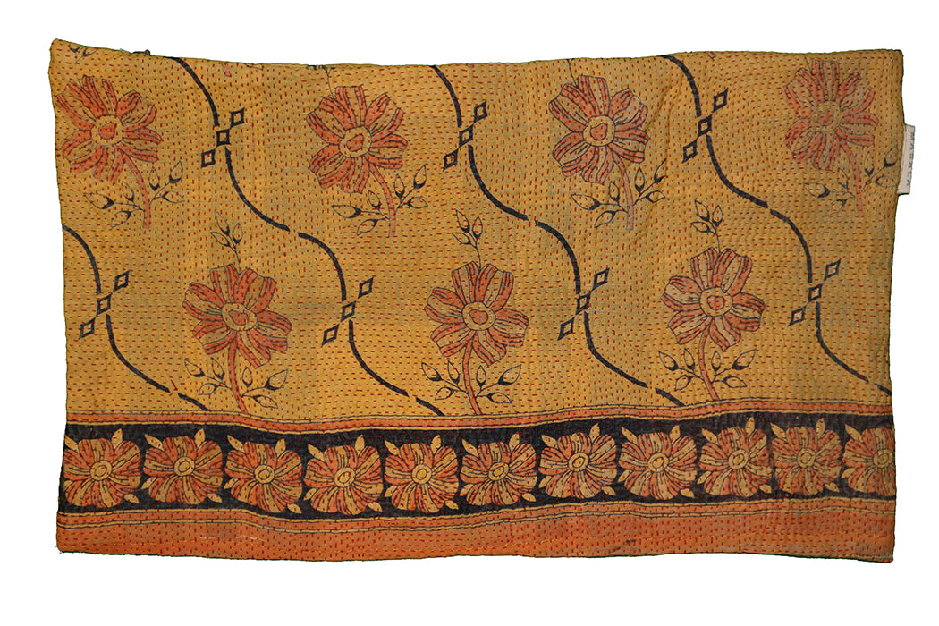 Sari vintage kantha pude 30*50 cm