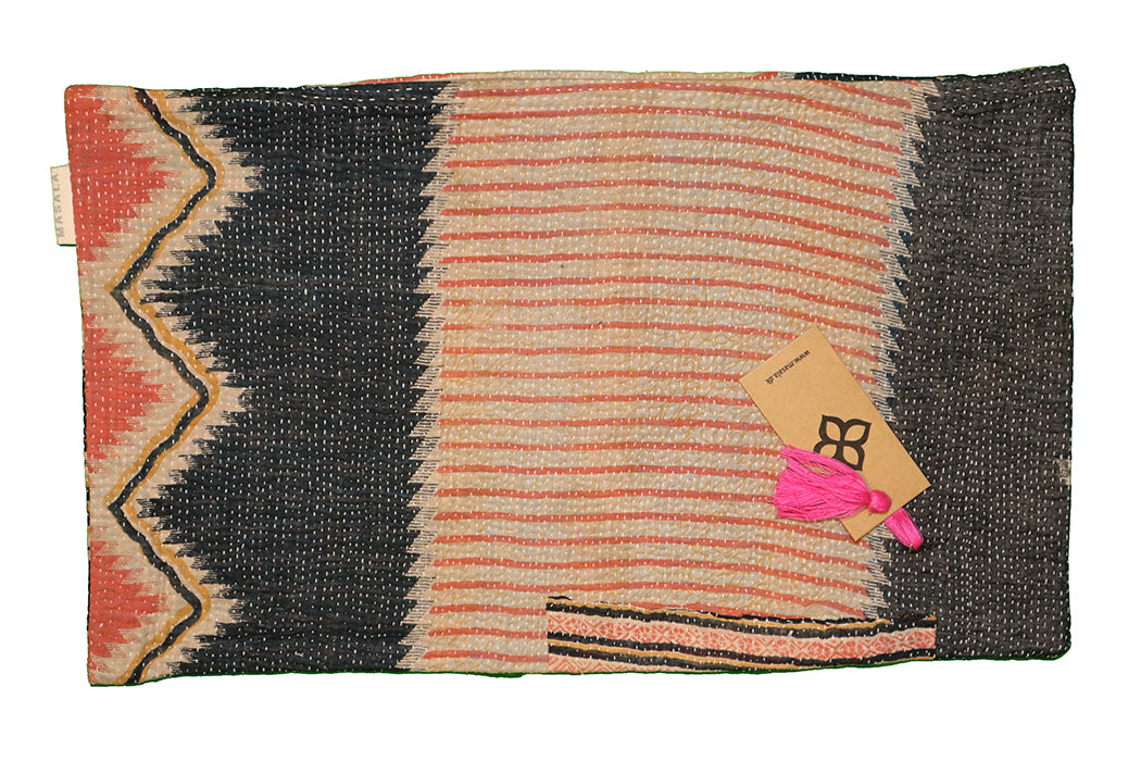 Sari vintage kantha pude 30*50 cm