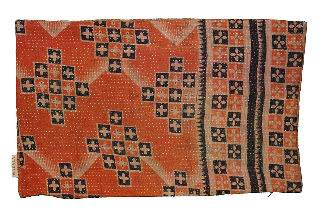 Sari vintage kantha pude 30*50 cm