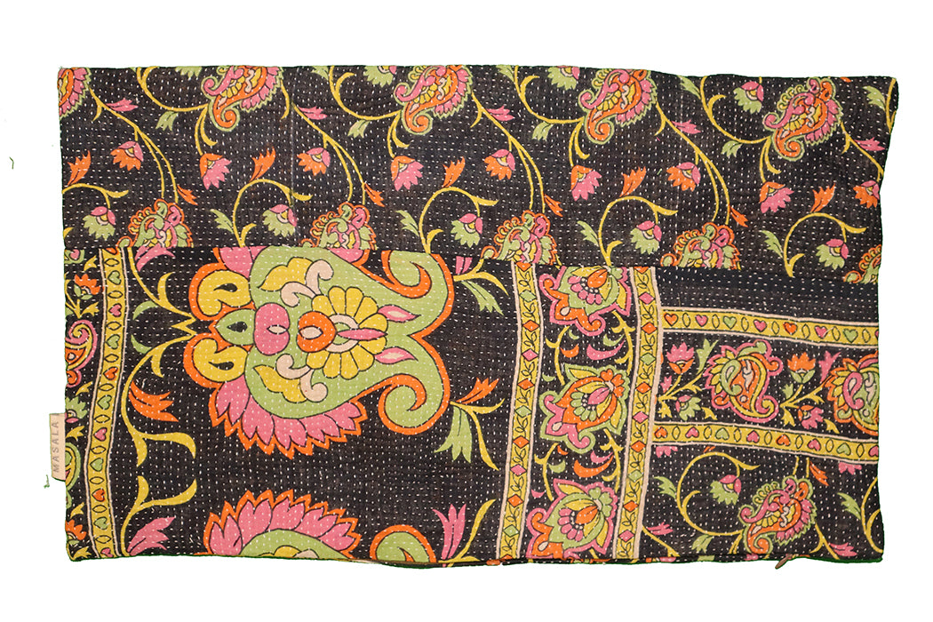 Sari vintage kantha pude 30*50 cm