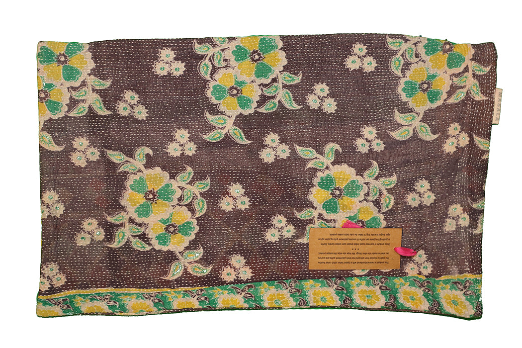 Sari vintage kantha pude 30*50 cm