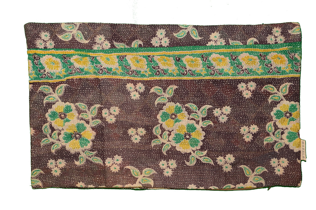 Sari vintage kantha pude 30*50 cm