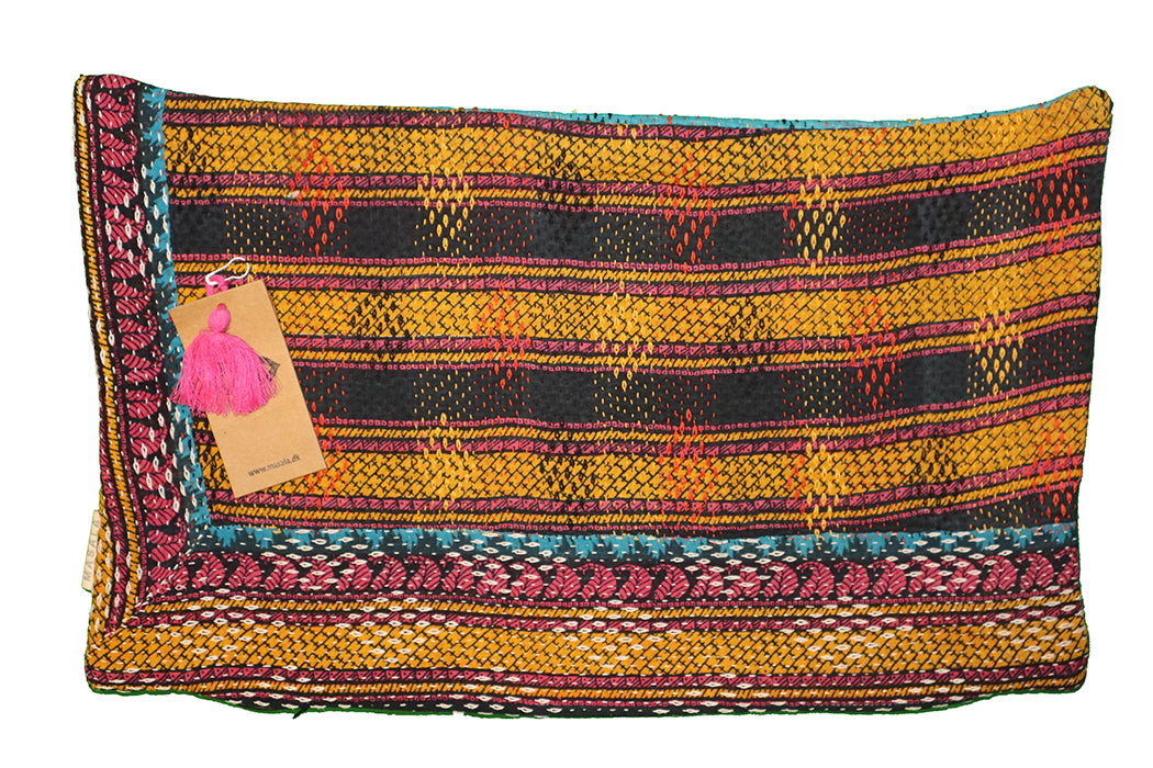 Sari vintage kantha pude 30*50 cm