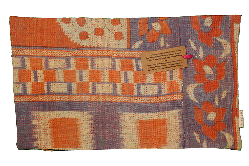 Sari vintage kantha pude 30*50 cm